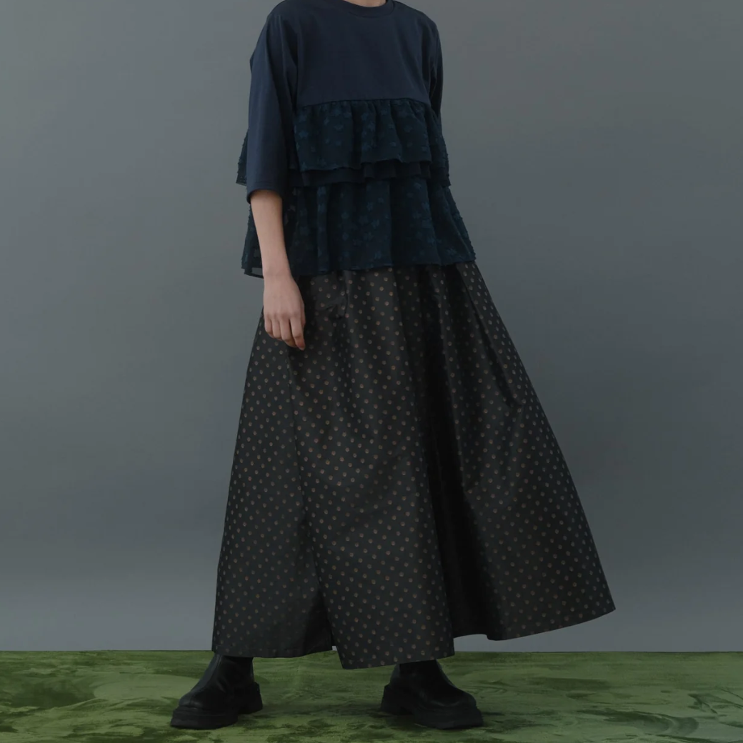 Kittle DOT FLARE SKIRT/K256-65101