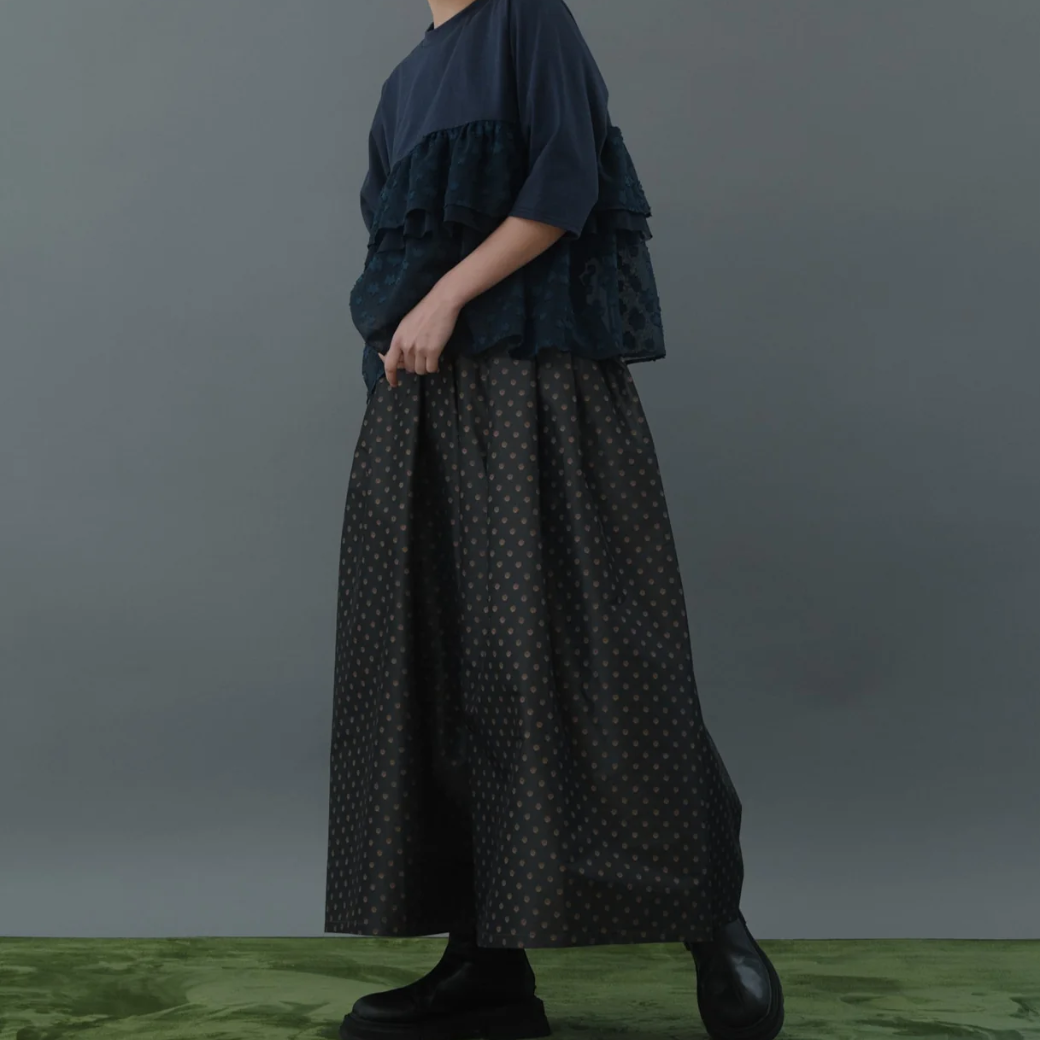 Kittle DOT FLARE SKIRT/K256-65101