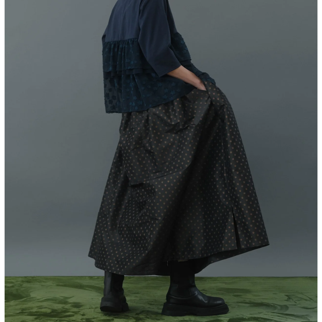 Kittle DOT FLARE SKIRT/K256-65101