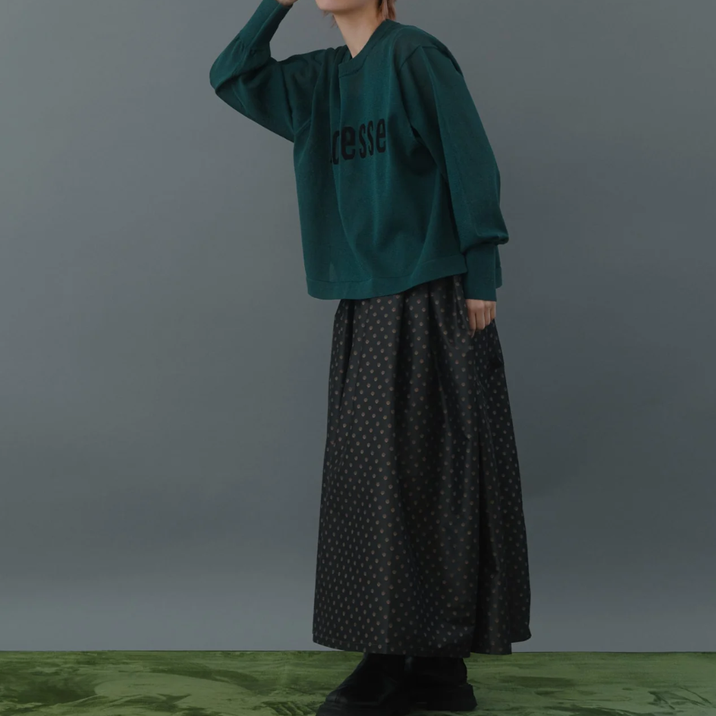 Kittle DOT FLARE SKIRT/K256-65101