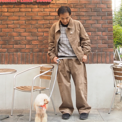 SUPERTHANKS Graph check Knit Crew-neck KT01