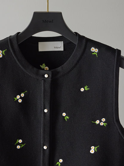 Mewl 刺繍スポンジベスト M253-95030