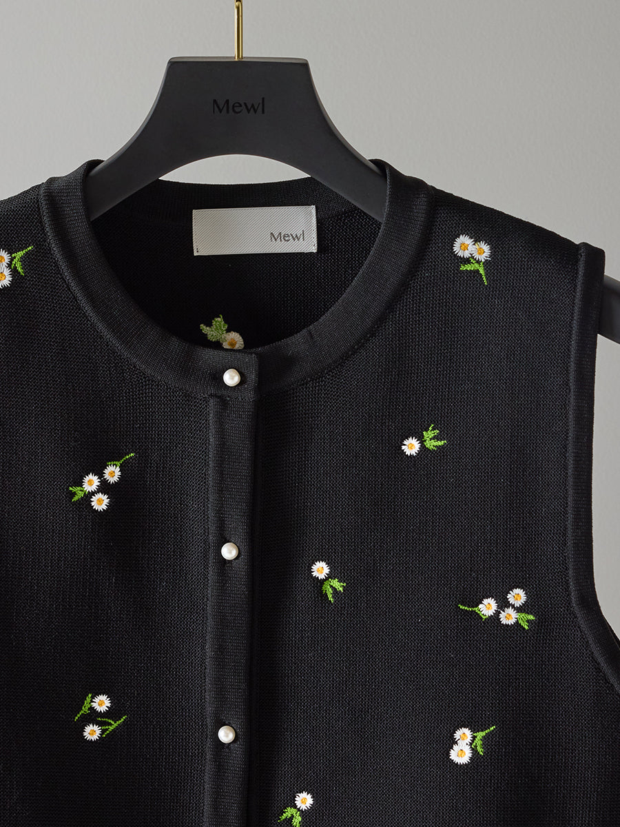 Mewl 刺繍スポンジベスト M253-95030