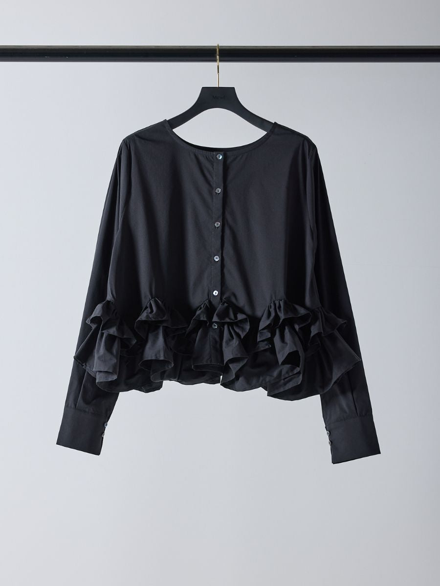 【予約販売】Mewl ペプラムフリル2WAY ブラウス M261-13005