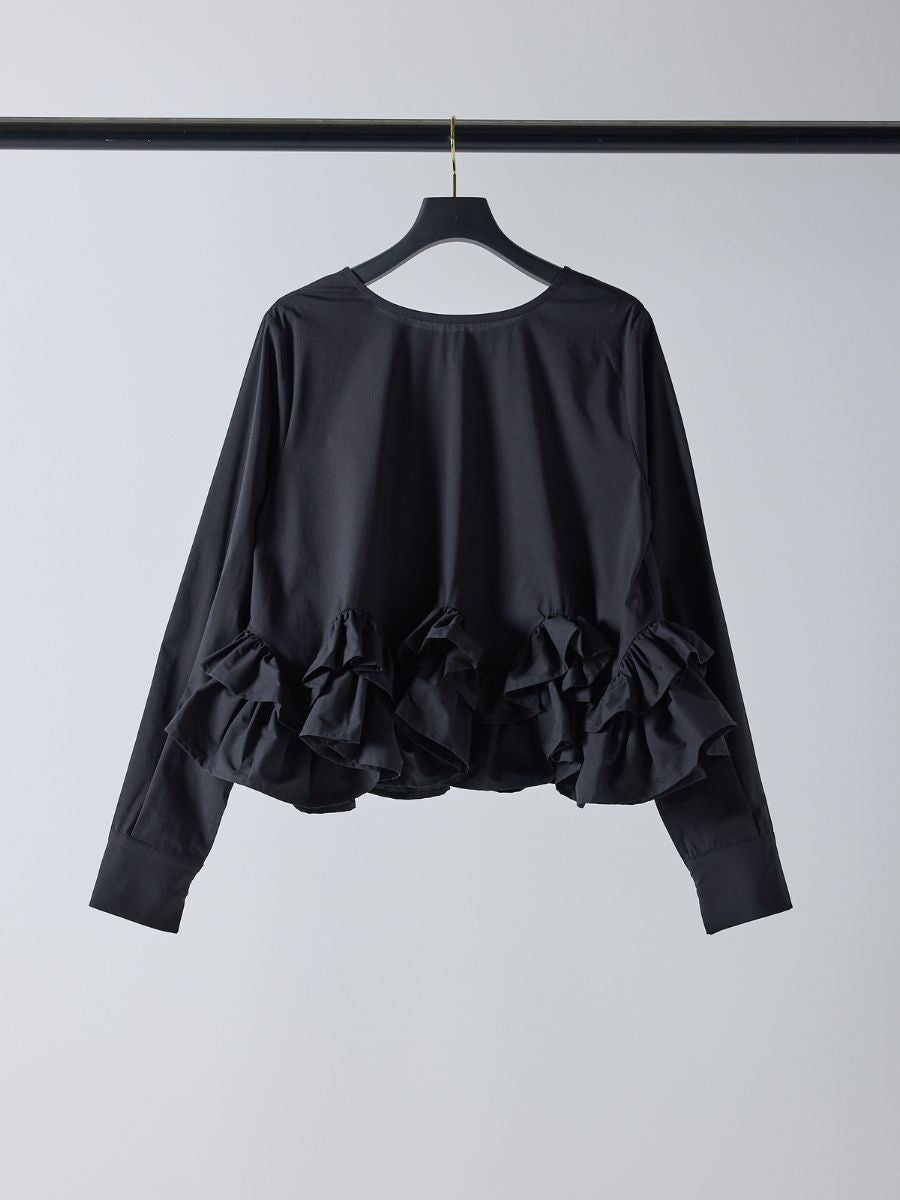【予約販売】Mewl ペプラムフリル2WAY ブラウス M261-13005