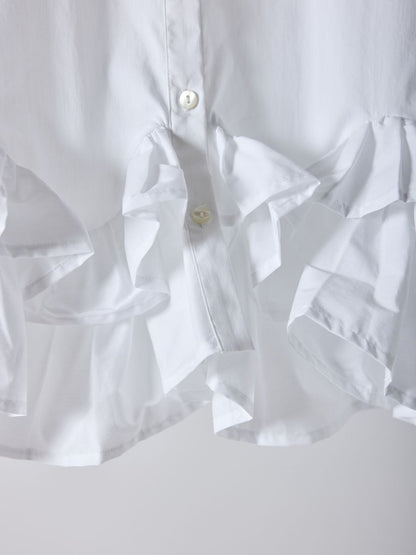 【予約販売】Mewl ペプラムフリル2WAY ブラウス M261-13005