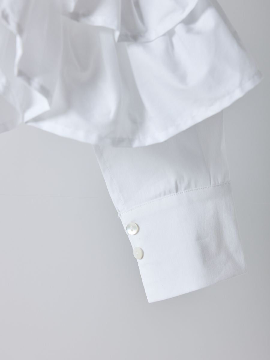 【予約販売】Mewl ペプラムフリル2WAY ブラウス M261-13005