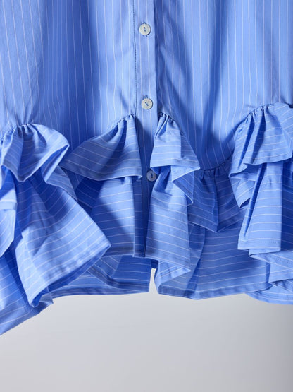 【予約販売】Mewl ペプラムフリル2WAY ブラウス M261-13005