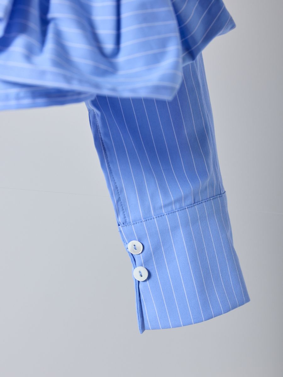 【予約販売】Mewl ペプラムフリル2WAY ブラウス M261-13005