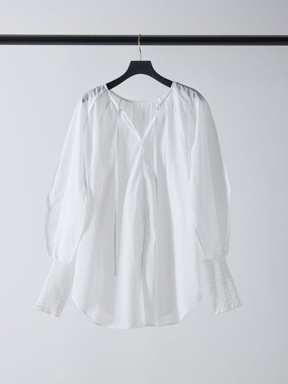 【予約販売】Mewl シャーリングカフスチュニックＳＨ M261-13006