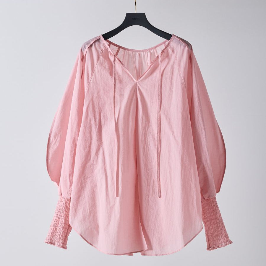 【予約販売】Mewl シャーリングカフスチュニックＳＨ M261-13006