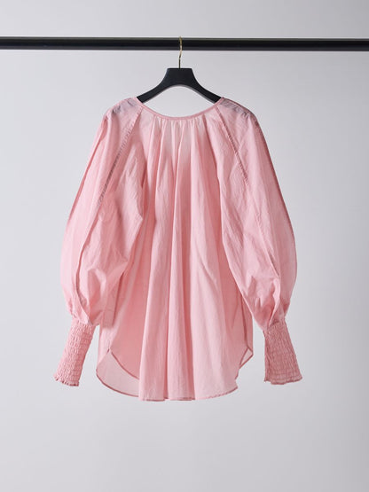 【予約販売】Mewl シャーリングカフスチュニックＳＨ M261-13006