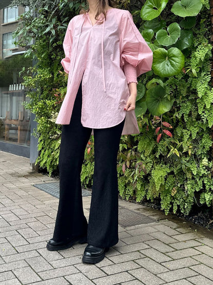 【予約販売】Mewl シャーリングカフスチュニックＳＨ M261-13006