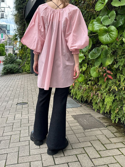 【予約販売】Mewl シャーリングカフスチュニックＳＨ M261-13006