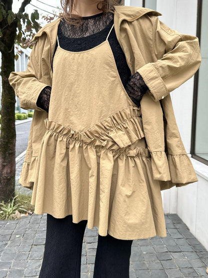 【予約販売】Mewl アシメティアードキャミ M261-13013