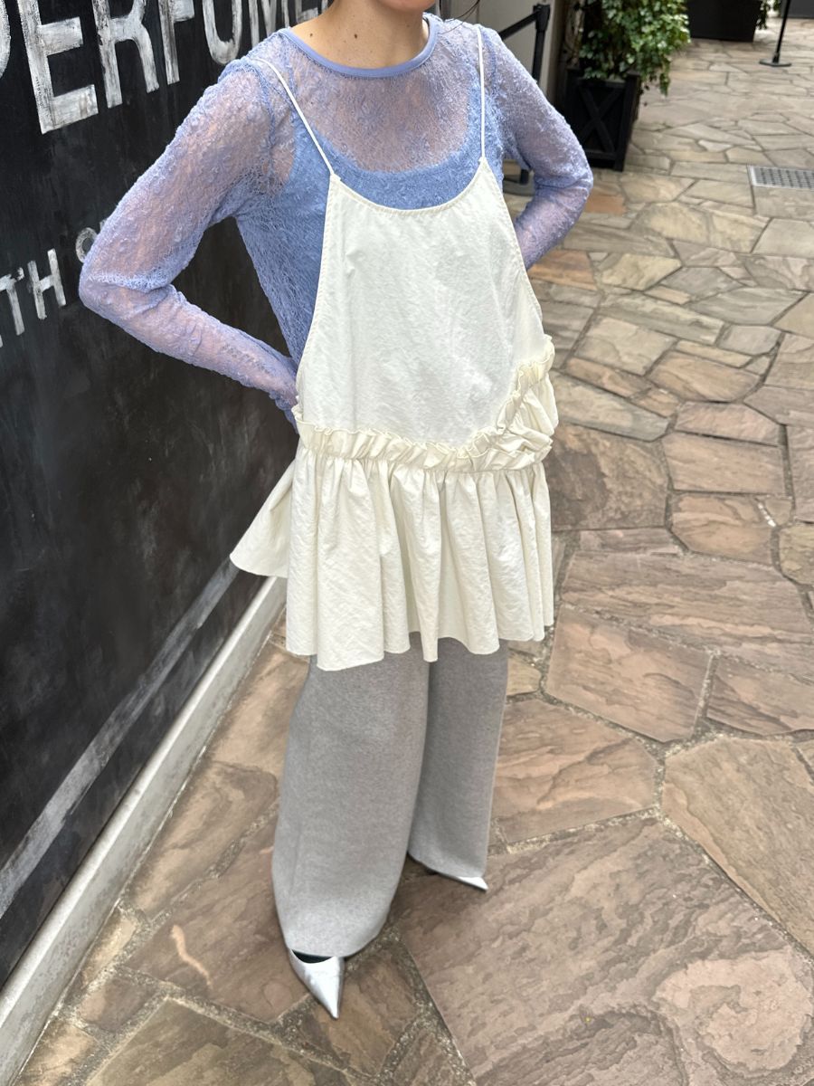 【予約販売】Mewl アシメティアードキャミ M261-13013