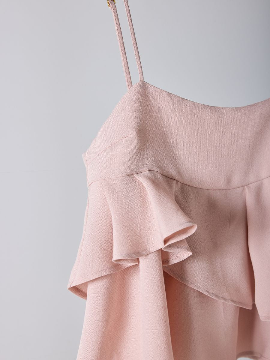 【予約販売】Mewl リネンライクキャミビスチェ M261-13015