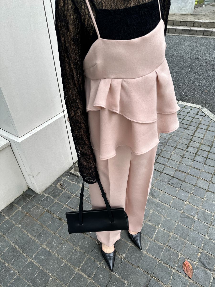 【予約販売】Mewl リネンライクキャミビスチェ M261-13015