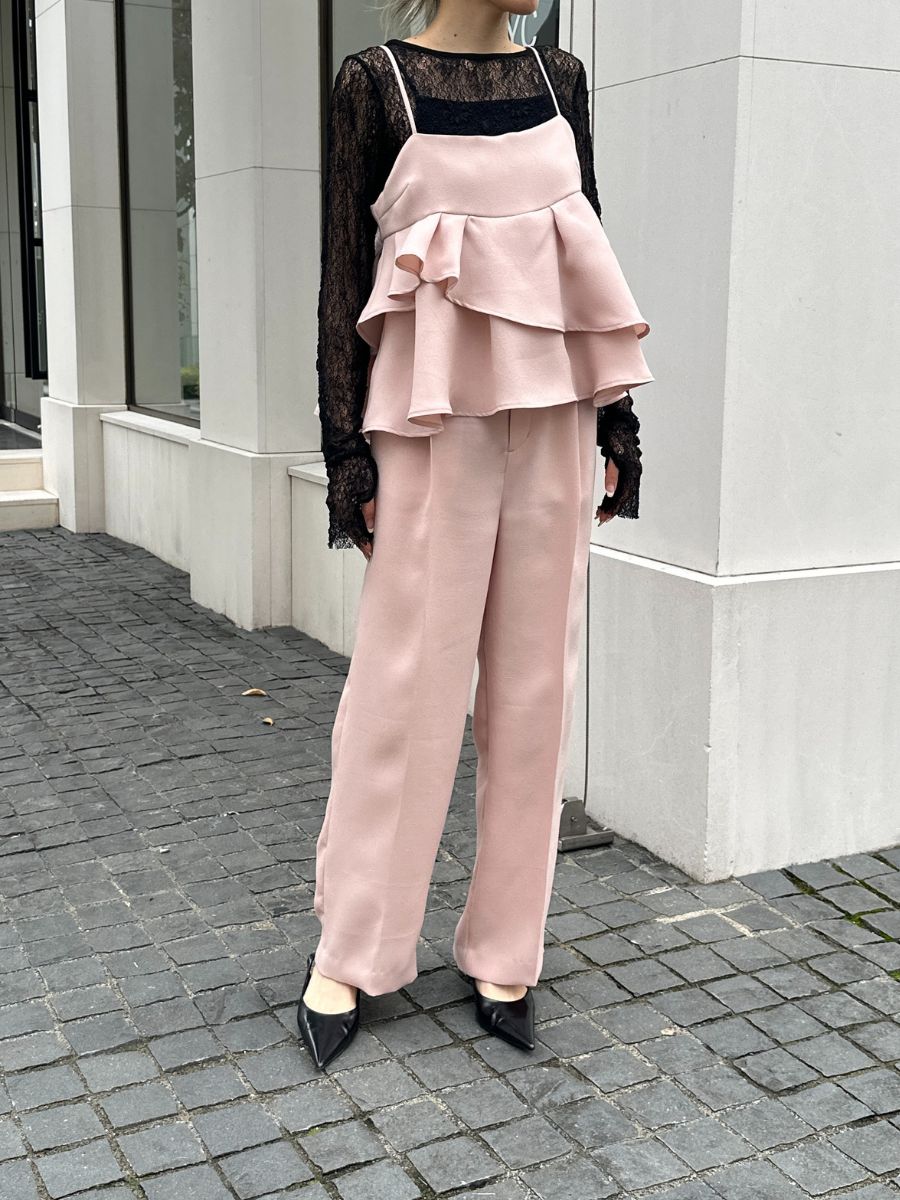 【予約販売】Mewl リネンライクキャミビスチェ M261-13015