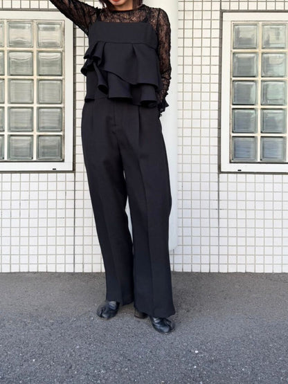 【予約販売】Mewl リネンライクキャミビスチェ M261-13015