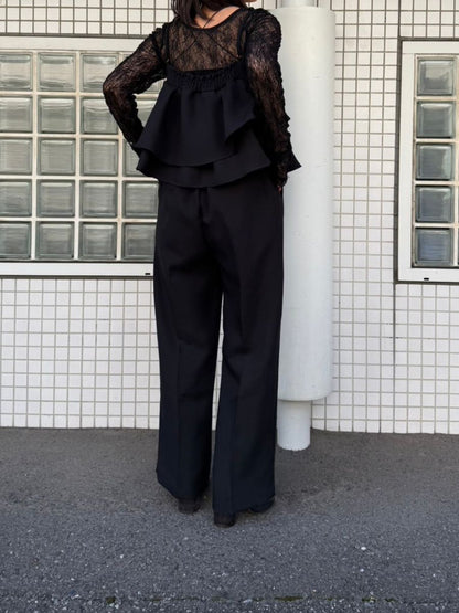 【予約販売】Mewl リネンライクキャミビスチェ M261-13015