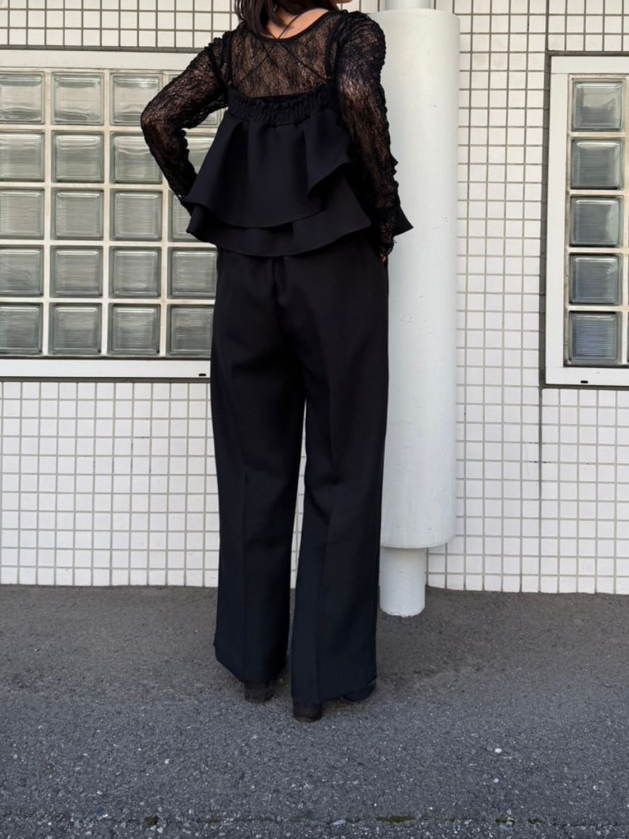 【予約販売】Mewl リネンライクキャミビスチェ M261-13015