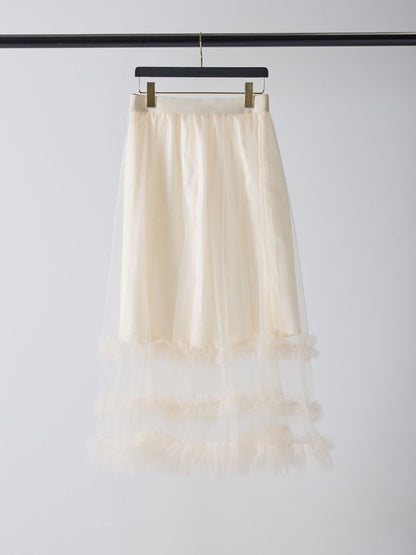 【予約販売】Mewl チュールティアードSK M261-23004