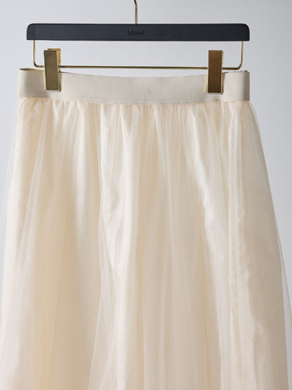 【予約販売】Mewl チュールティアードSK M261-23004