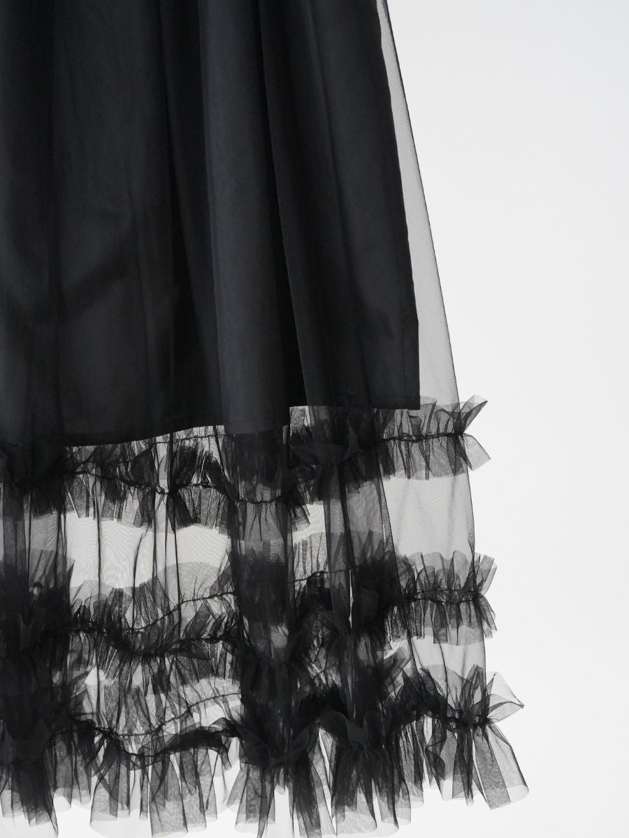 【予約販売】Mewl チュールティアードSK M261-23004