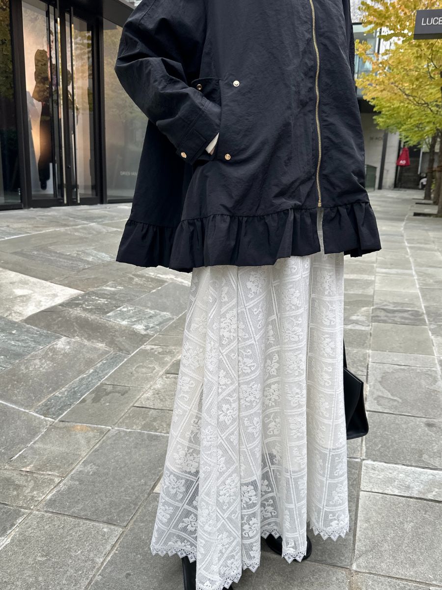 【予約販売】Mewl レースサーキュラーSK M261-23019