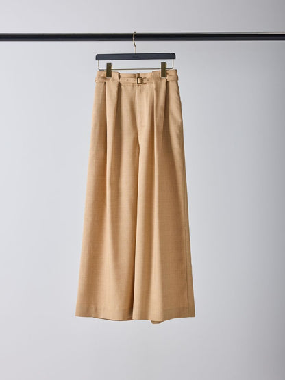 【予約販売】Mewl ベルト付きタックワイドＰＴ M261-33003