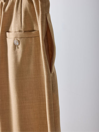 【予約販売】Mewl ベルト付きタックワイドＰＴ M261-33003