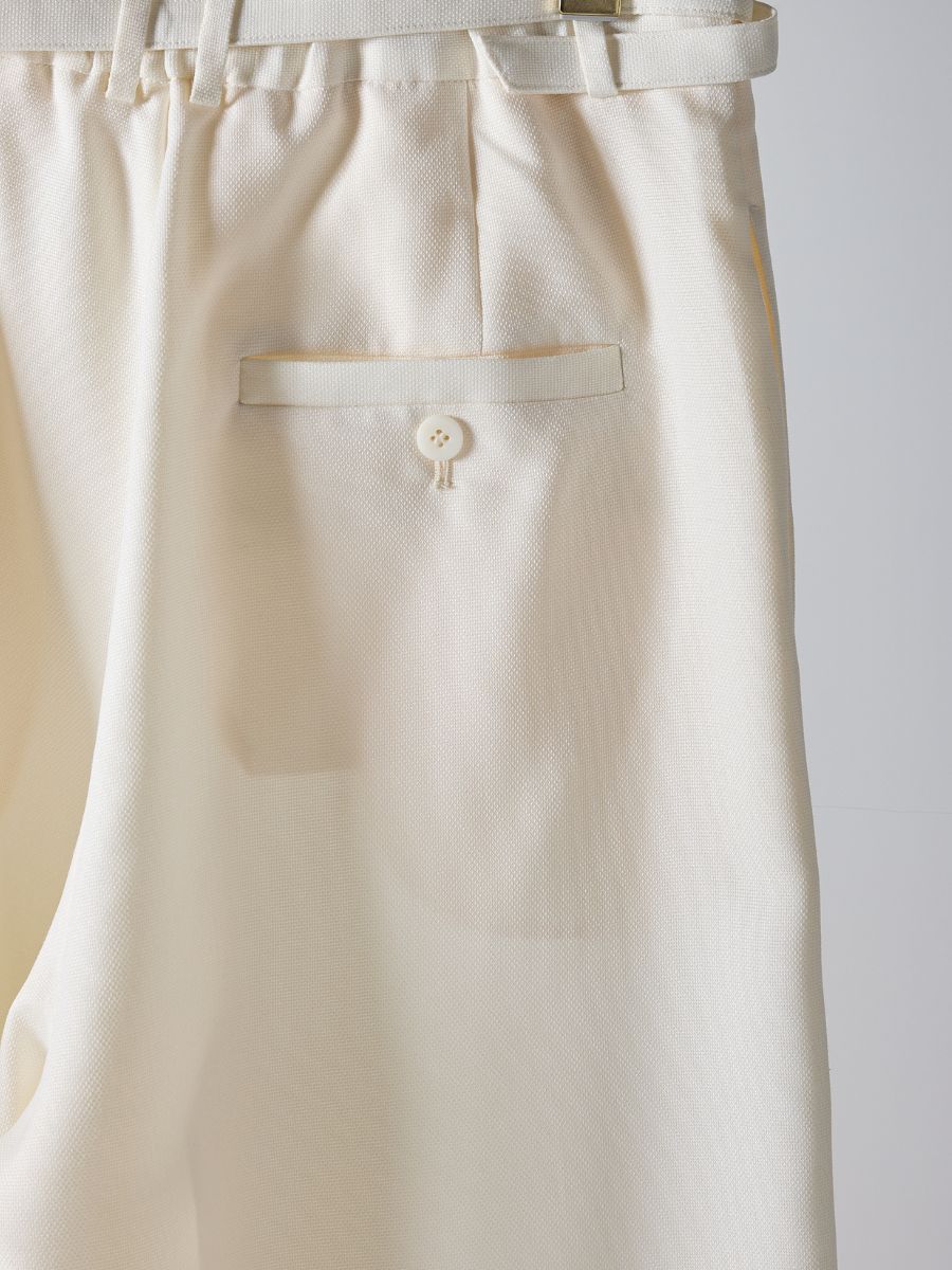 【予約販売】Mewl ベルト付きタックワイドＰＴ M261-33003