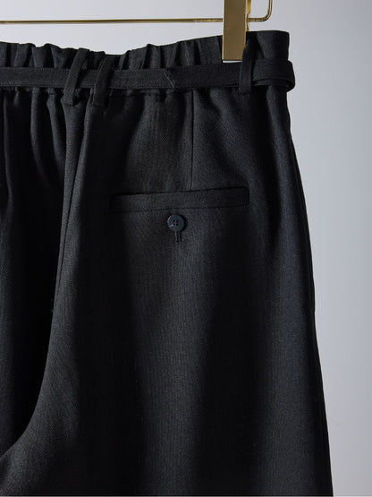 【予約販売】Mewl ベルト付きタックワイドＰＴ M261-33003