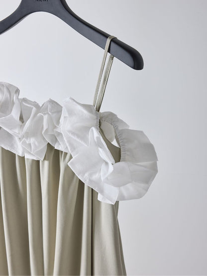 【予約販売】Mewl バブルフリルサロペット M261-33007