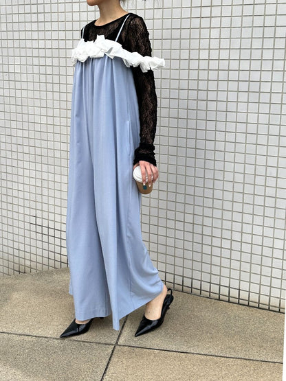 【予約販売】Mewl バブルフリルサロペット M261-33007