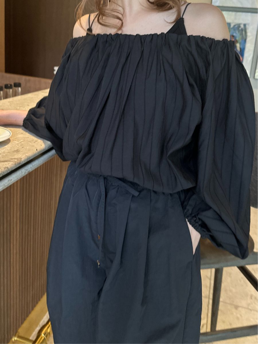 【予約販売】Mewl オフショルコンビネゾン M261-33014