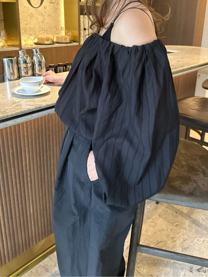 【予約販売】Mewl オフショルコンビネゾン M261-33014