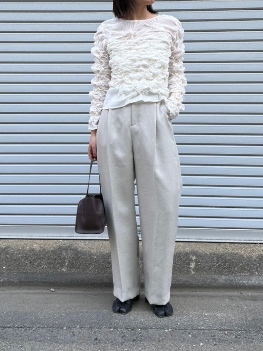 【予約販売】Mewl リネンライクストレートPT M261-33016