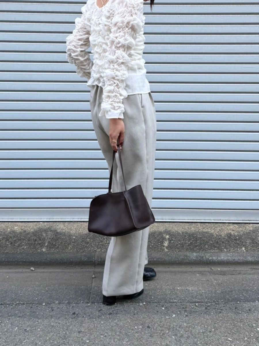 【予約販売】Mewl リネンライクストレートPT M261-33016