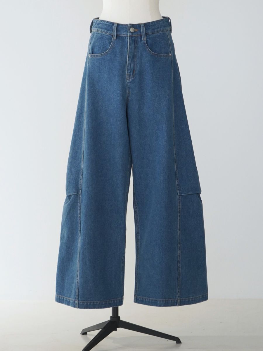 【予約販売】Mewl スーパーワイドデニム M261-33017