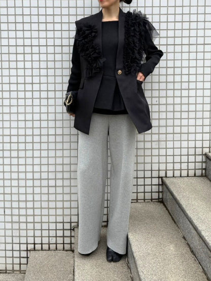 【予約販売】Mewl スウェットライクニットPT M261-33026