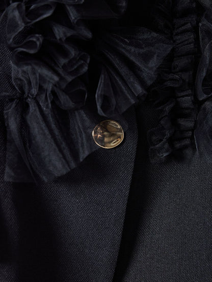 【予約販売】Mewl チュールフリルベスト M261-43001