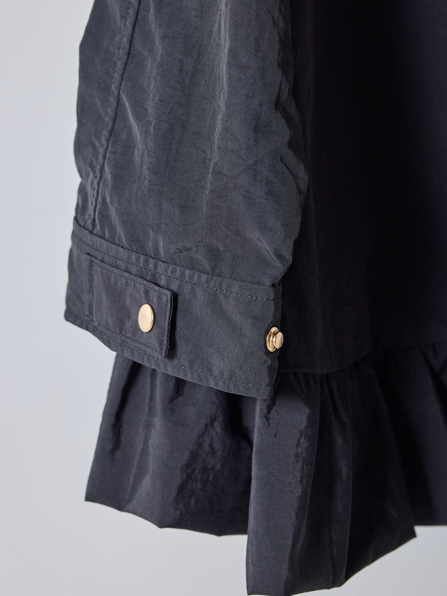 【予約販売】Mewl フリルマウンテンパーカー M261-43012