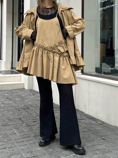 【予約販売】Mewl フリルマウンテンパーカー M261-43012