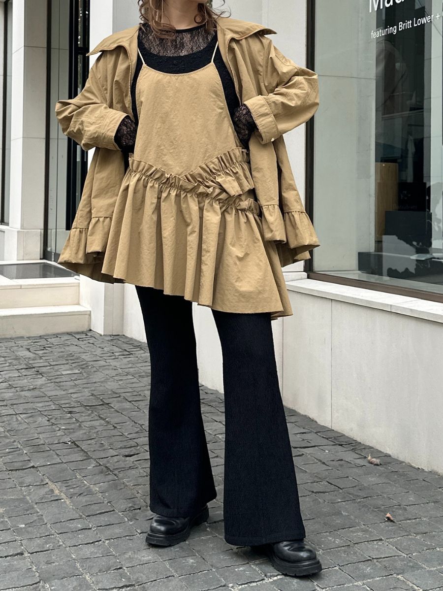 【予約販売】Mewl フリルマウンテンパーカー M261-43012