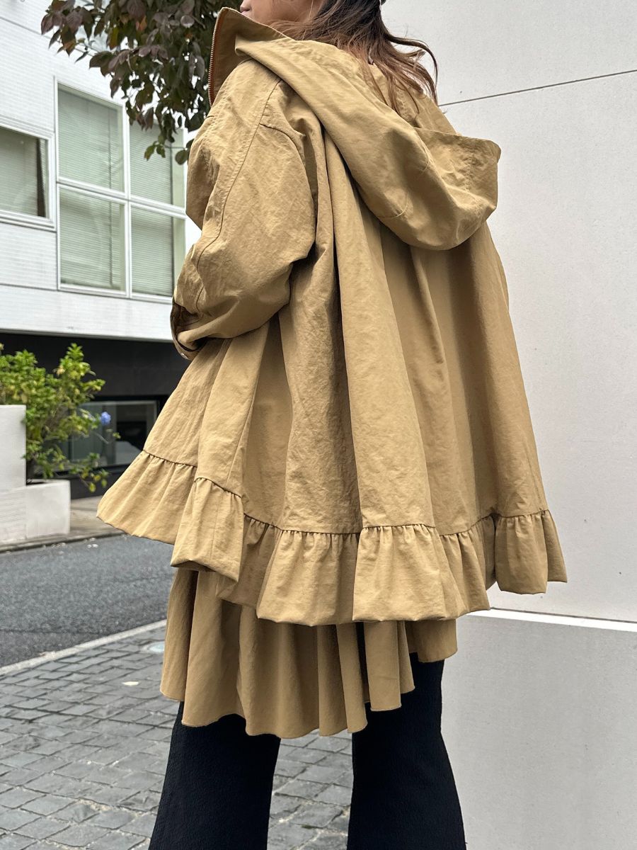 【予約販売】Mewl フリルマウンテンパーカー M261-43012