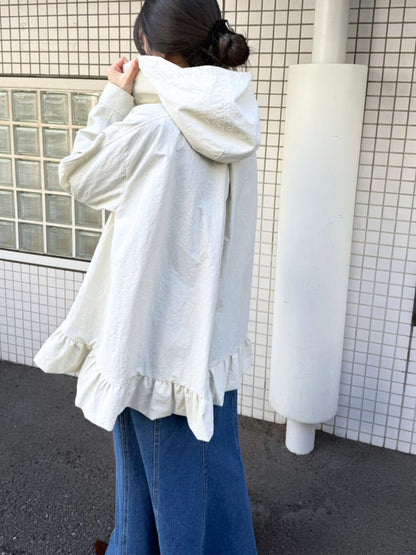 【予約販売】Mewl フリルマウンテンパーカー M261-43012