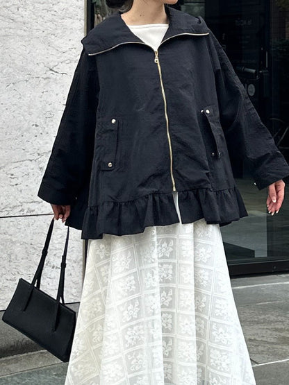 【予約販売】Mewl フリルマウンテンパーカー M261-43012