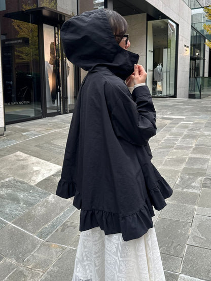 【予約販売】Mewl フリルマウンテンパーカー M261-43012